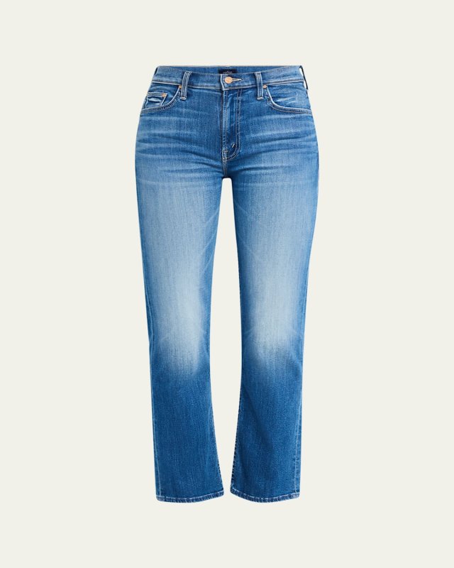 The Mid-Rise Rider Ankle Jeans